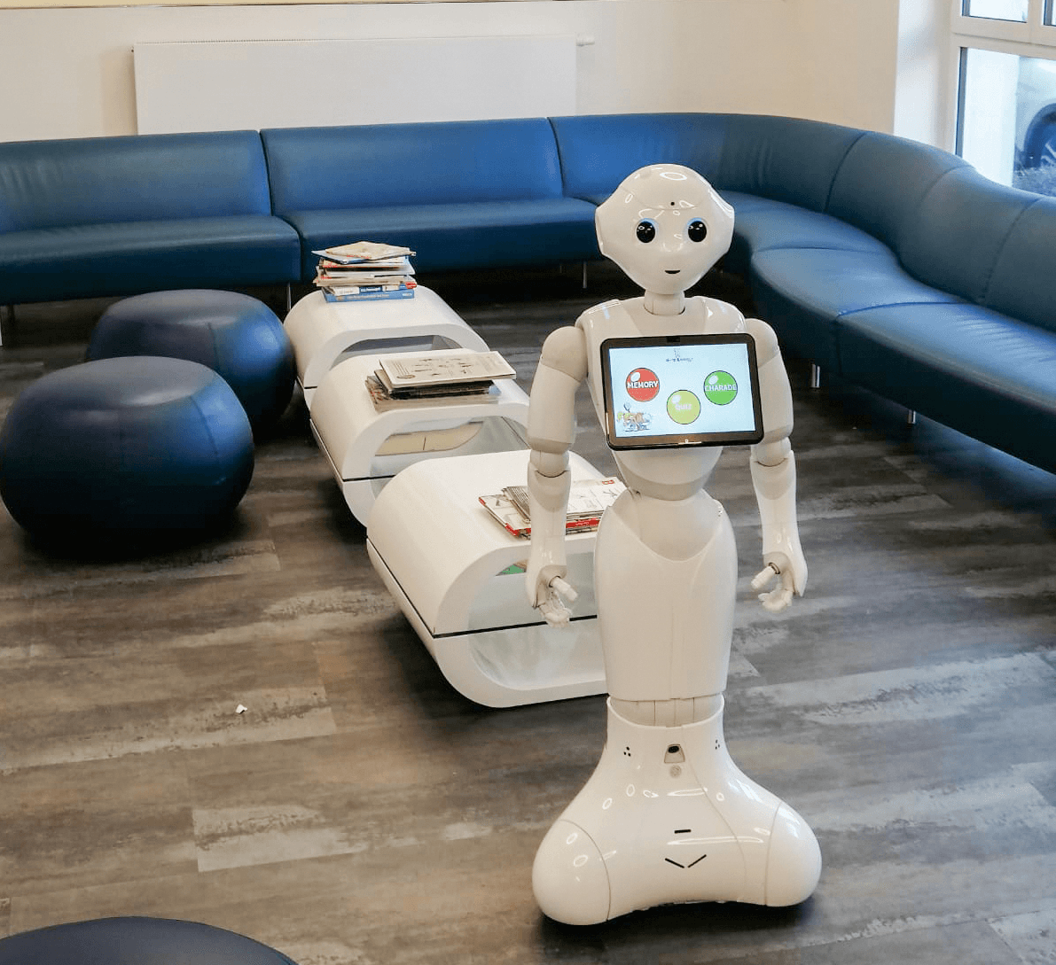 Health Care Use Case With Pepper Robot · RobotLAB